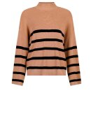 Neo Noir - Ena Stripe Knit Blouse