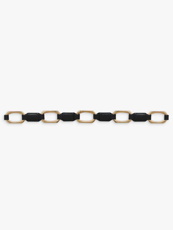 A POKE Anine Bing Jody Belt Black