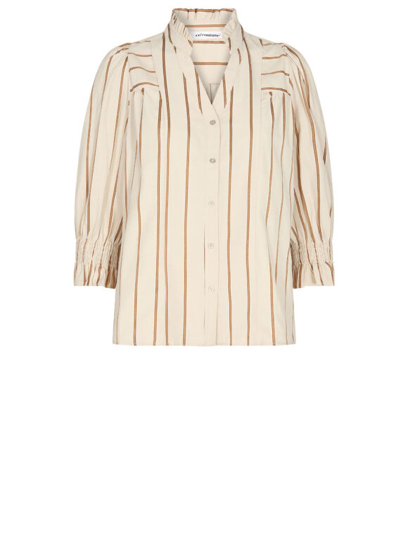 Co'Couture - PowderCC Stripe SS Shirt