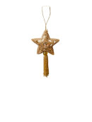 Black Colour - BCTassel Star Christmas Ornament