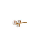 Stine A - Three Pearl Berries Earring