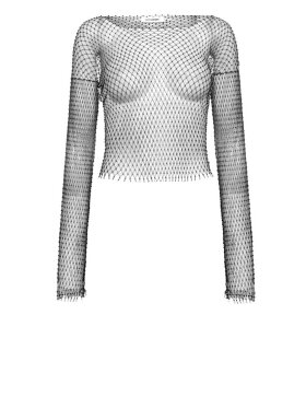 Co'Couture - KrystalCC Net Blouse