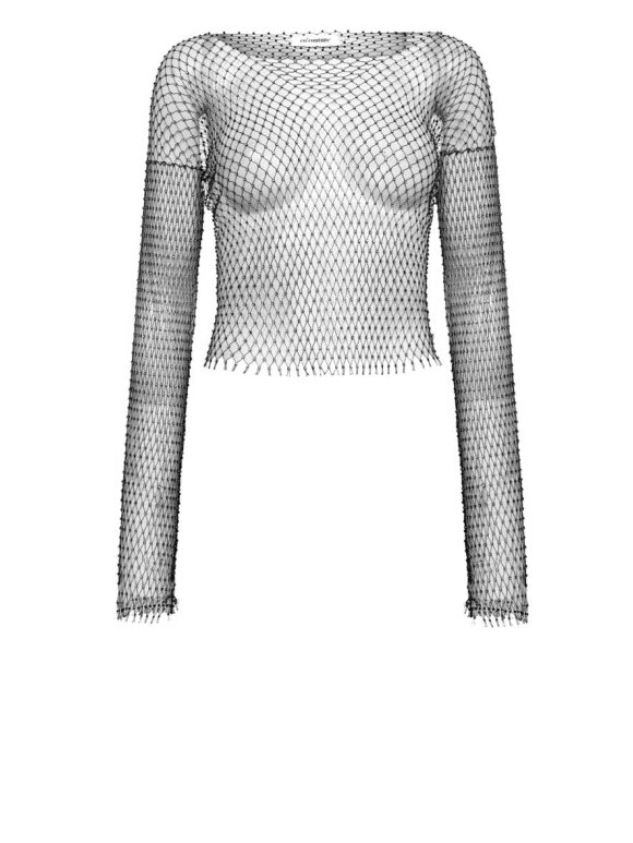 Co'Couture - KrystalCC Net Blouse