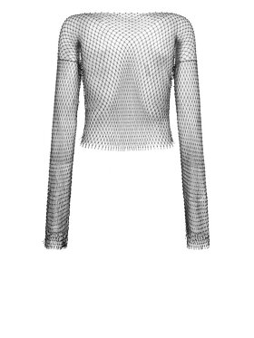 Co'Couture - KrystalCC Net Blouse