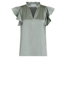 Neo Noir - Stella Heavy Sateen Blouse