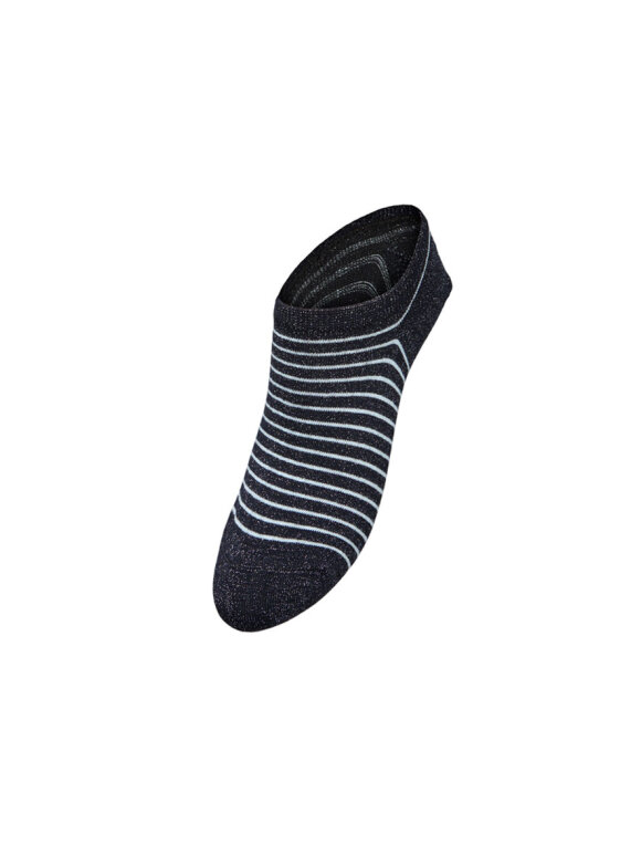 Beck Søndergaard - Stripe Glitter Sneakie Sock