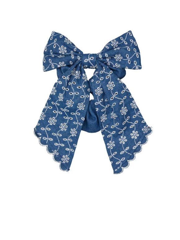 Beck Søndergaard - Angela Denim Bow Scrunchie