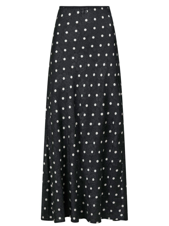 Neo Noir - Lola Retro Dot Long Skirt