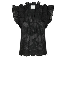 Neo Noir - Jayla Big Embroidery Top