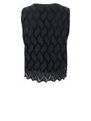 Black Colour - BCFreya Cut Out Lace Top