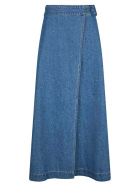 Neo Noir - Nina Wrap Denim Skirt