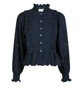 Neo Noir - Petrine Embroidery Blouse