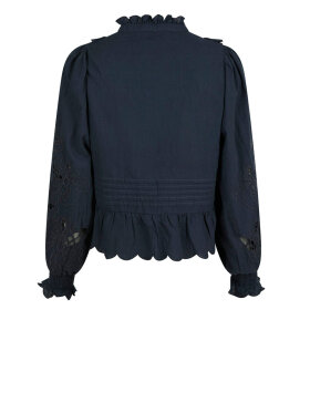 Neo Noir - Petrine Embroidery Blouse