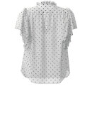 Co'Couture - DionneCC Dot SS Frill Top