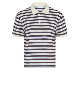 Neo Noir - Beta Stripe Polo Tee