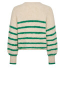 Co'Couture - CoralieCC Crop Stripe O-Knit