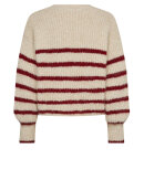 Co'Couture - CoralieCC Crop Stripe O-Knit