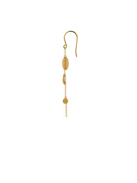 Stine A - Sun And Moon Earring w/Chain