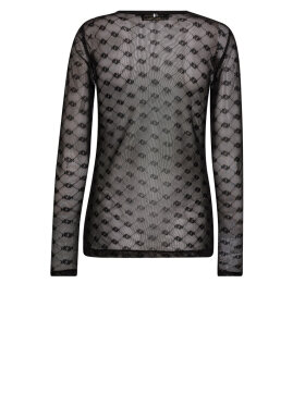 Mos Mosh - MMLoretta Velvet Mesh Blouse