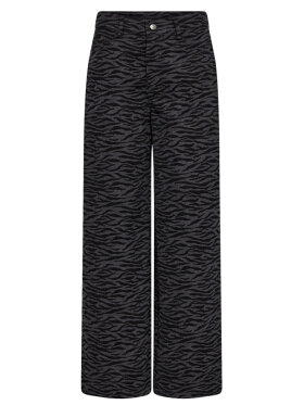 Co'Couture - ZebraCC Grey Wide Pant