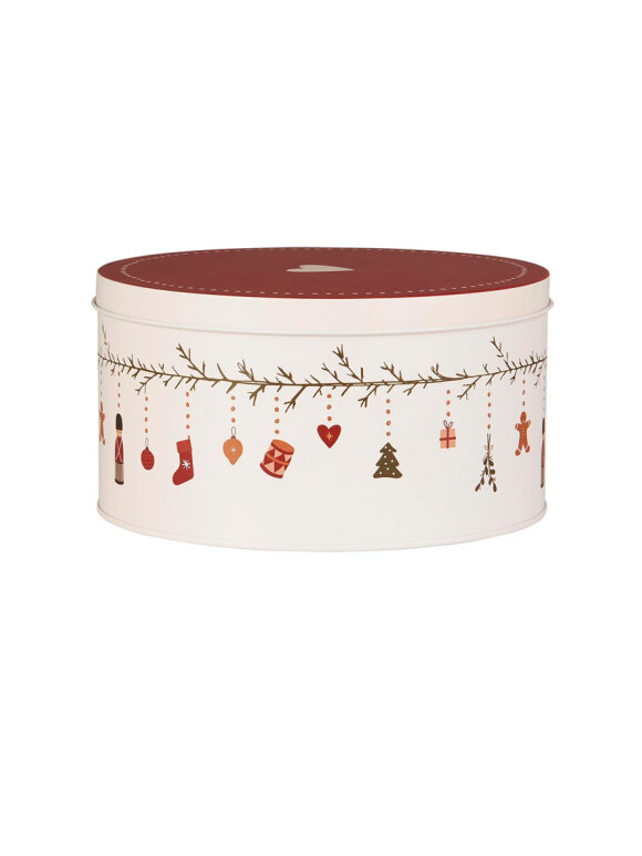 Ib Laursen - 32997-00 Cake Tin w/Garland Round