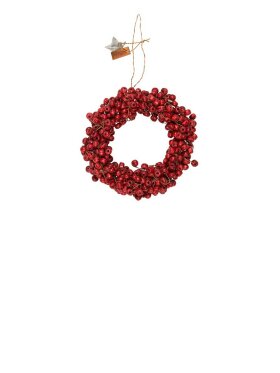 Ib Laursen - 57294-33 Wreath w/Wooden Beads