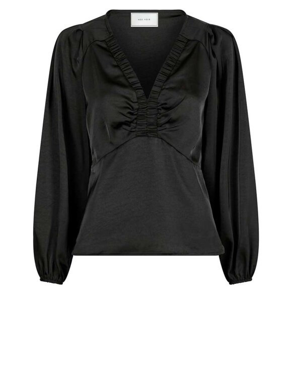 Neo Noir - Istana Heavy Sateen Blouse