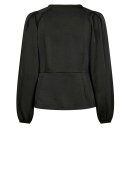 Neo Noir - Istana Heavy Sateen Blouse