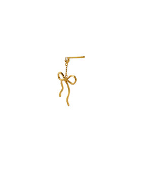 Stine A - Dangling Flow Bow Earring