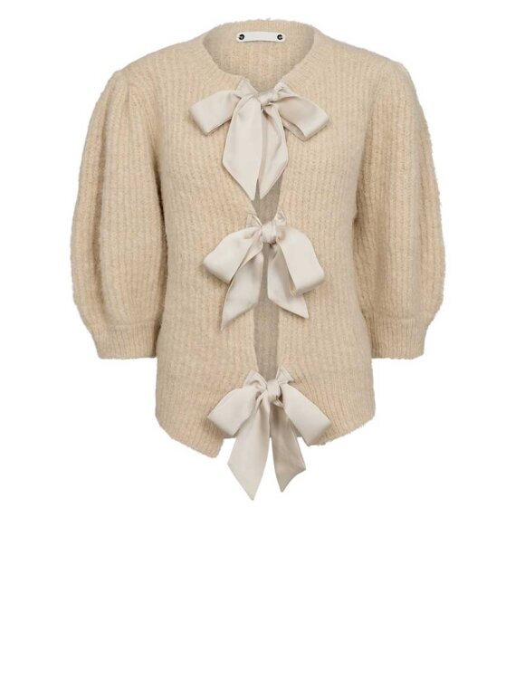 Co'Couture - CoralieCC Bow Rib Cardigan