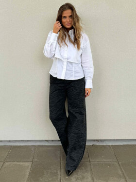 Co'Couture - ZebraCC Grey Wide Pant