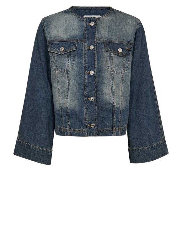 IVY COPENHAGEN - Ivy Jazz Cropped Denim Jacket Wash Melilla