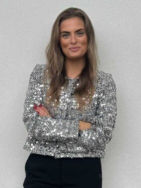 Co'Couture - BoucleCC Sequin Cocktail Jacket