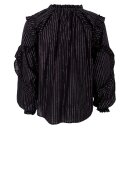 Black Colour - BCNova Lurex Striped Blouse