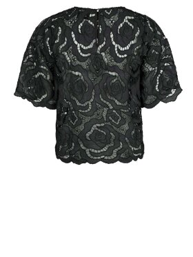 Neo Noir - Trisha Big Lace Blouse