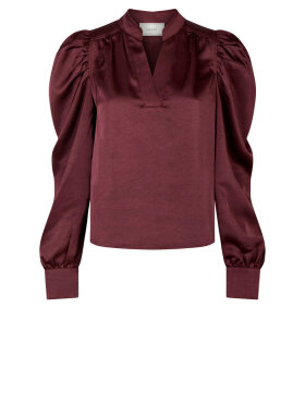 Neo Noir - Rosslyn Heavy Sateen Blouse