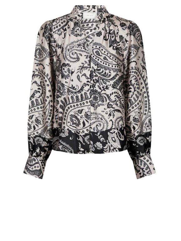 Neo Noir - Massima Deco Paisley Blouse - Lev. nov./dec.