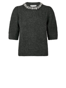 Neo Noir - Maia Stone Knit Blouse