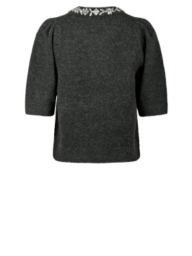 Neo Noir - Maia Stone Knit Blouse