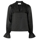 Neo Noir - Amara Bedazzled Blouse