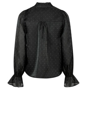 Neo Noir - Amara Bedazzled Blouse