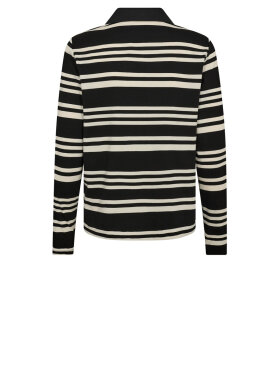 Co'Couture - MalucaCC Stripe Polo Blouse