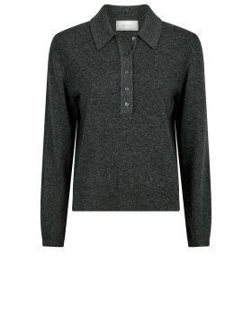 Neo Noir - Genea Knit Polo Blouse