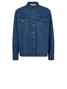 Co'Couture - DelinaCC Denim Shirt - Lev. januar