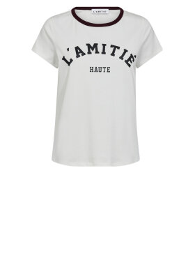 Haute L'amitié - Neckline Logo Tee