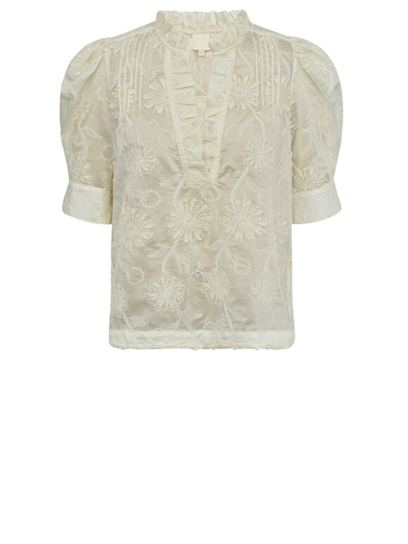 GOSSIA - AmarGO Lace Blouse - Lev. marts