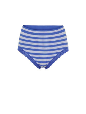 Tim & Simonsen - Isa Stripe Rib Midi Panties Lace