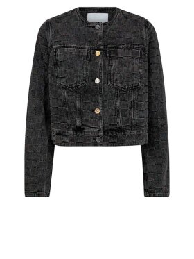 Haute L'amitié - Square Denim Crop Jacket