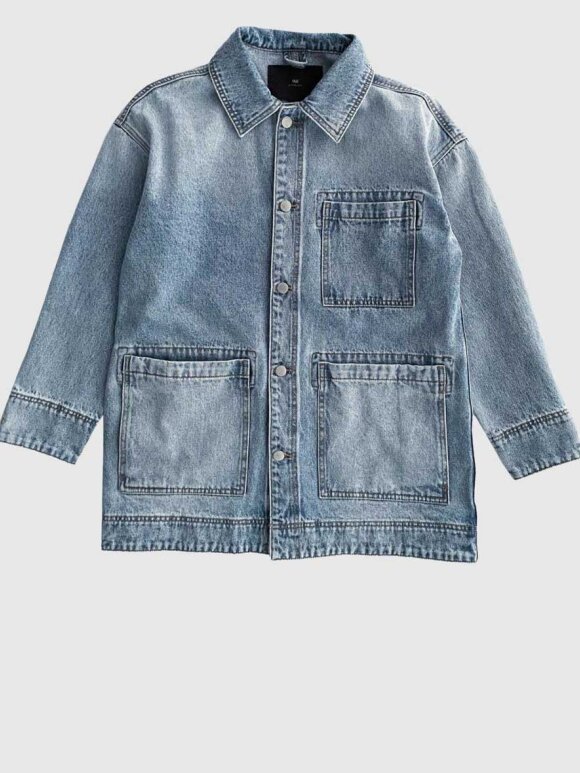 WithBlack - WBLCindy Long Denim Jacket