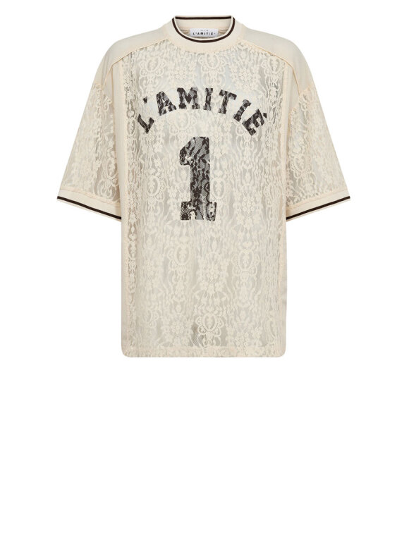 Haute L'amitié - Lace Football Tee